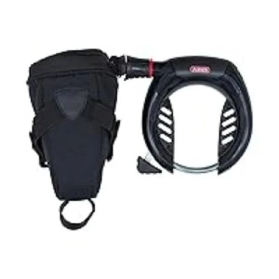 Image of ABUS frame lock PRO SHIELD PLUS 5950 NR Bike set with chain 6KS/85 and pouch ST5950 8.5 mm security level 9 Black