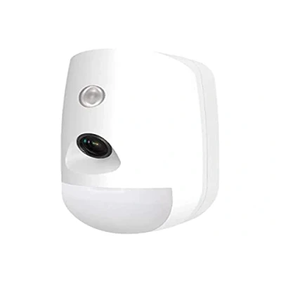 Image of Hikvision Wireless PIR CAM Detector DS PDPC12P EG2 WE AX Pro White