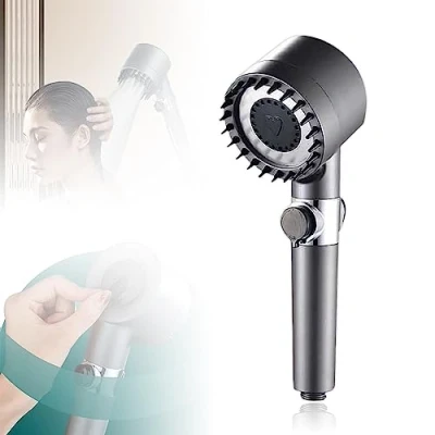 Image of German Multifunctional Massage Shower, Handheld Shower Head with Filter, High Pressure 3 Mode Showerhead, Removable Powerful Hand Held Showerhead