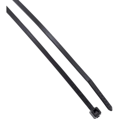Image of Connect 30260 Hellermann Black Cable Tie 100mm x 2.5mm T18R 100pc