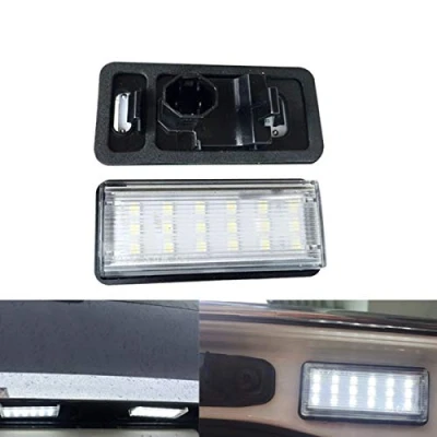 Image of GOFORJUMP White Car LED Number License Plate Light Kit For L/exus LX470 GX470 T/oyota Land C/ruiser 120 P/rado 200