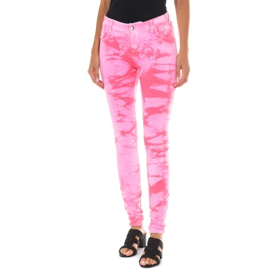 Image of Met Womens Trousers Irine Pink Cotton Size 29 (Waist)