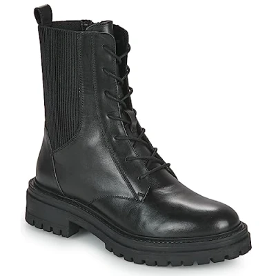 Image of Geox Women&#039;s D Iridea Ankle Boot, Black, 4 UK