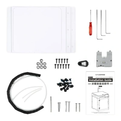 Image of FLASHFORGE Adventurer 5M 3D Printer Enclosure Kit, Noise Reduction and Odor Free, DIY The Unlock More Filaments Require High Temperature Like ABS, ASA