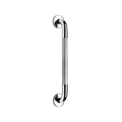 Image of Croydex AP500641 Grab Bar, Stainless Steel, Chrome, One Size 45cm