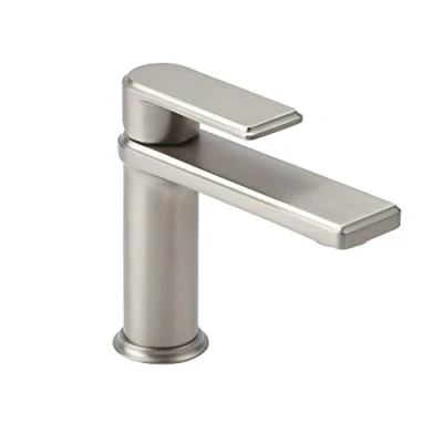 Image of Milano Ashurst Modern Mono Bathroom Basin Mixer Tap Lever Handle Brushed Nickel