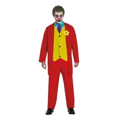 Image of My Illusions Mens Halloween Villian Movie Character Adults Fancy Dress Costume Outfit (Large 42 44&quot; Chest)