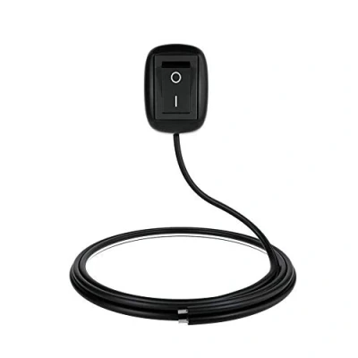 Image of Car DIY Switches Water Drop Shape Button OFF/ON DC 12V For Fog Lights DRL LED Light Bar (78.7 inches)