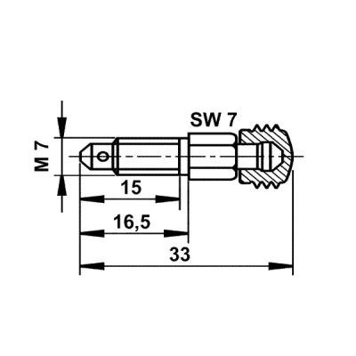Image of 8908568 Breather Screw / Valve ATE 03.3518 4200.2 M7