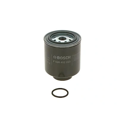 Image of 1770A012, 1770A374 Fuel Filter BOSCH F 026 402 223 Spin on MITSUBISHI: L200 / Triton IV Pickup, V Pickup