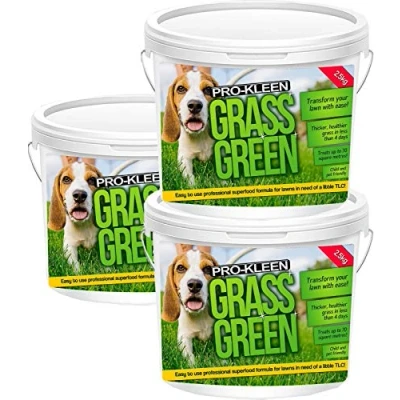 Image of ProKleen Grass Green Lawn Fertiliser 7.5KG Professional for Thick NPK Granular Lasts up to 3 months Used by Professionals Treats over 200sqm