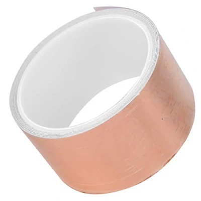 Image of Copper Foil Tape,Single‑Conductor Shielding Conductive for Electric Guitar EMI 5Meter/10Meter/30Meter(5M) Performance Accessory Musical Instrument Accessories