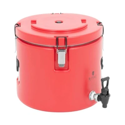 Image of Royal Catering RC_TT_3 Thermal Container 15 L Drain Tap Warming for Food Heat Thermoport