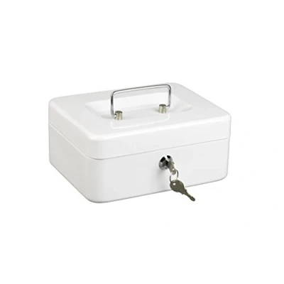 Image of Alco Albert 841 10 Cash Box, 195 x 145 80 mm White