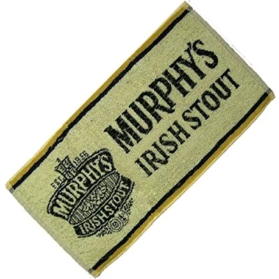Image of signs unique Murphys Irish Stout Cotton Bar Towel (PP Cream)