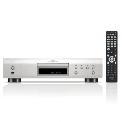 Image of Denon DCD 900NE CD Player for Home, HiFi System, R/RW / MP3 WMA, Pure Direct Mode, AL32 Processing, Optical Output, USB Port Supporting Hi Res Playback Silver (DCD900NESPE2GB)