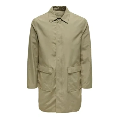 Image of Only &amp; Sons Hayne Coat Chinchilla (XX Large)