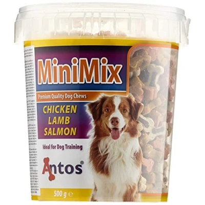 Image of Antos Mini Mix Training Treat Tub Dog, 500 g