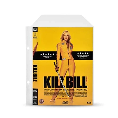 Image of 3L DVD Sleeves with Binder Holes For Storage Wallet/Holder Plastic Pockets Disc 10282, 100 Count (Pack of 1)