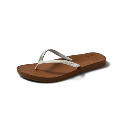 Image of Reef womens Cushion Bounce Stargazer Flip Flop, Cloud, 6 UK