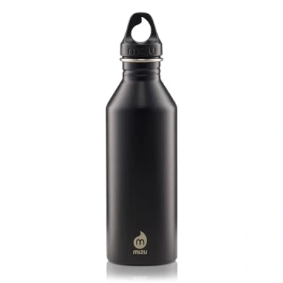 Image of Mizu M8 Stainless Steel Water Bottle, Black, 750ml