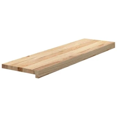 Image of vidaXL Stair Treads 12 pcs Untreated 90x25x2 cm Solid Wood Oak