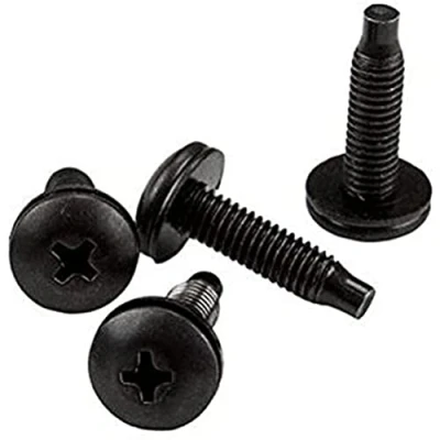Image of StarTech.com Server Rack Screws 50 pack 10 32 Mount Network Hardware (CABSCRWS1032)