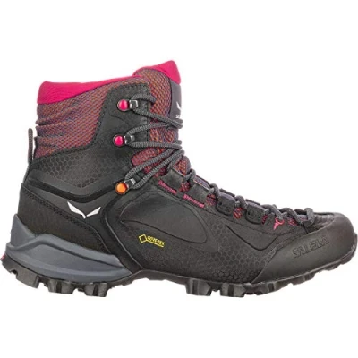 Image of SALEWA Ws Alpenviolet Mid Gtx, Ombre Blue/Fluo Coral, 4, FEMALE