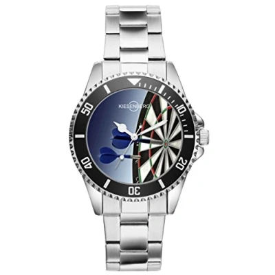 Image of KIESENBERG Dart Watch Men Jewelry Dartboard Steel Darts Gift Present for 1966