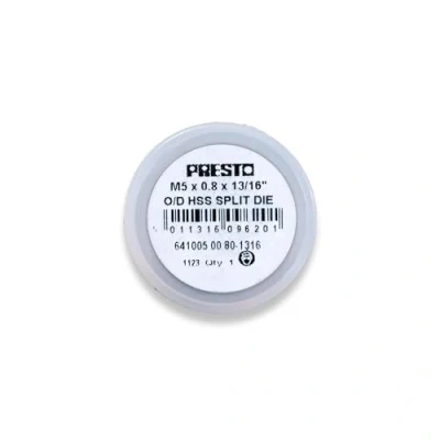Image of Presto 641005.00.80 1316 Metric Coarse HSS Circular Adjustable Split Die