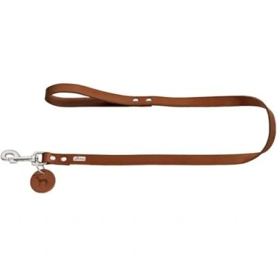 Image of HUNTER Leash, 20/100 Soft genuine cow leather, cognac