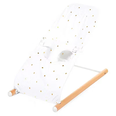 Image of Childhome Evolux Bouncer Cover Jersey Gold Dots