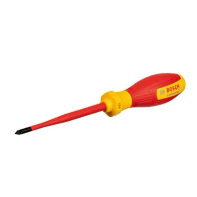 Image of Bosch Professional VDE PZ1x100 Screwdriver (Certified up to 1,000 V, Insulated Thermoplastic Elastomer (TPE))