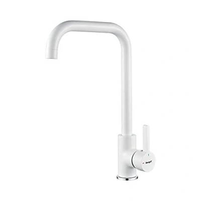 Image of Ibergrif, Kitchen Tap with High Spout, Sink Mixer 360 Degree Rotation Brass