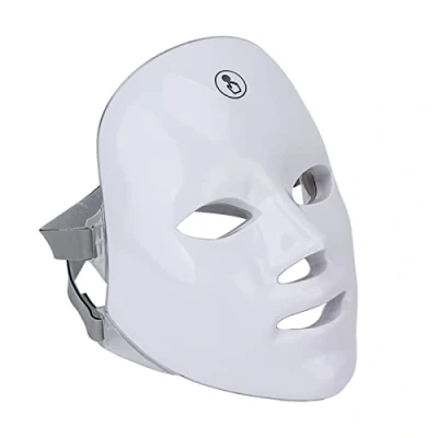 Image of LED Face Mask Light Therapy Photon Skin Rejuvenation Machine, Beauty Anti Aging with 7 Color Light, Whitening Firming Acne Treatment,