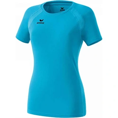 Image of Erima Performance Women&#039;s Shirt blue Curacao Size:18