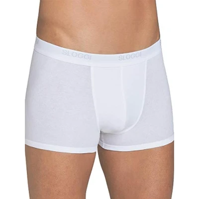 Image of Sloggi Men Women&#039;s Basic Short 10, White, 7