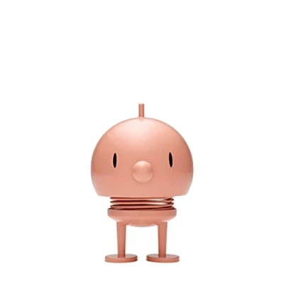 Image of Hoptimist Bumble Scandinavian Figurine, Decorative Figurine for Living Room, Office, Gadgets, Great Small Gifts, 7.5 x 8.5 10.6 cm, Medium, Melon