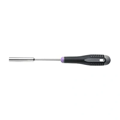 Image of Bahco BE 7809 Nut Driver with &quot;Ergo&quot; Handle/Long Bore, Multi Colour, 9 mm