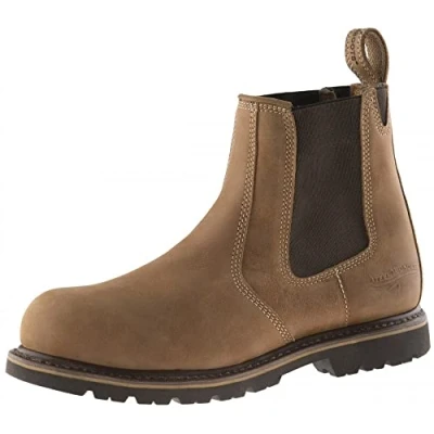 Image of Buckler B1151 SM Steel Midsole Dealer Brown Size 8 UK
