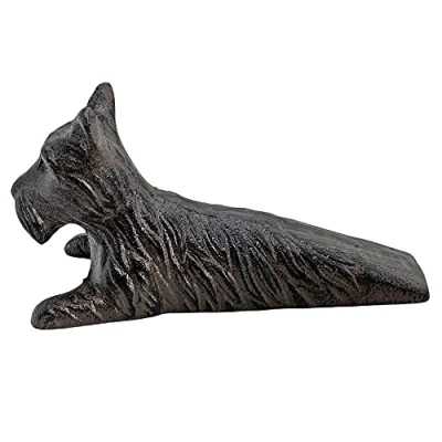 Image of Cast Iron Scottie Dog Doorstop / Wedge