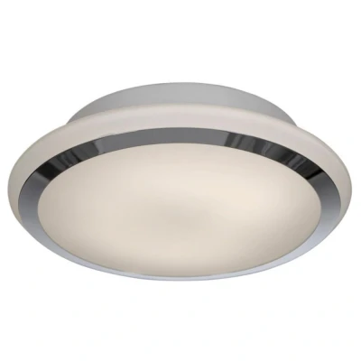 Image of Flush Ceiling Light Chrome G10Q Bulb IP44