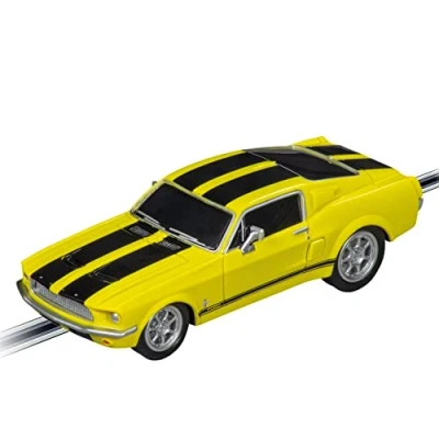 Image of Carrera 20064212 GO Ford Mustang &#039;67 Racing Yellow, Colourful