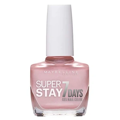 Image of Maybelline Forever Strong SuperStay 7day Gel 78 Porcelain Nail Polish 10ml
