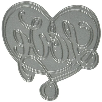 Image of Whispers Die Versions Fancy Love Heart