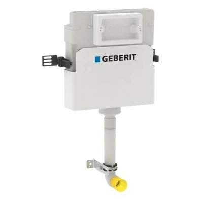 Image of Geberit Delta 21 Concealed Dual Flush Toilet Cistern WC 12cm 570 x 445mm