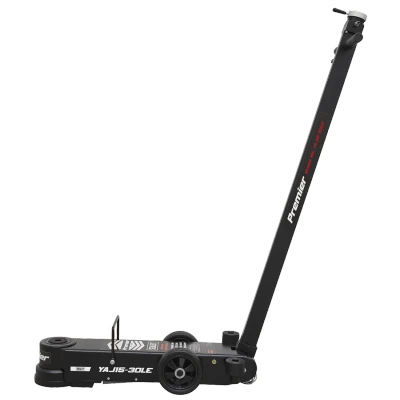 Image of Sealey Air Operated Jack 15 30 Tonne Telescopic Long Reach/Low Profile