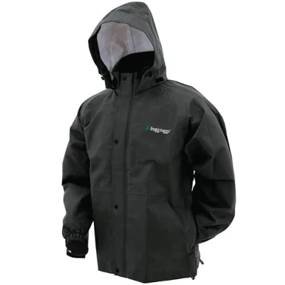 Image of Frogg TOGGS Men&#039;s Signature Bull Waterproof Breathable Rain Jacket, Black, S