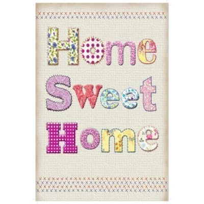 Image of Home Sweet steel fridge magnet (og)