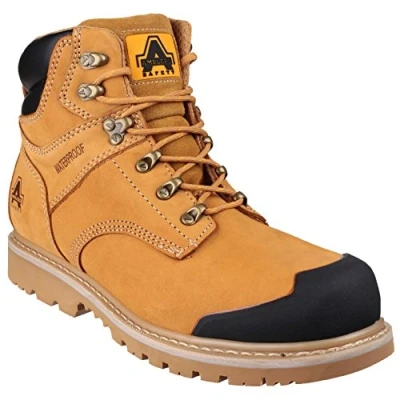 Image of Amblers Safety: Honey FS226 Goodyear Welted Waterproof Lace up Industrial Safety Boot 8